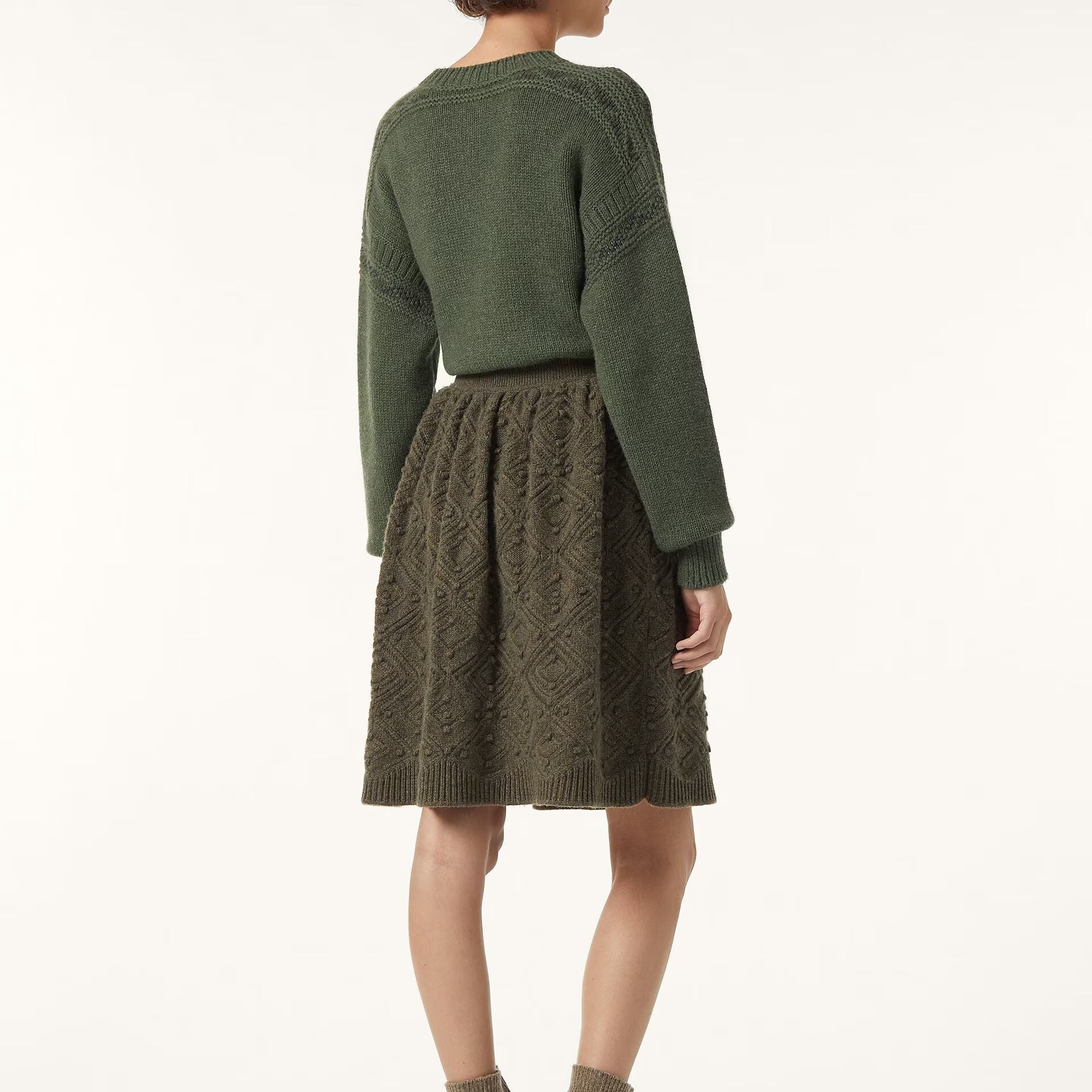 Loro Piana La Plagne Skirt in Cashmere