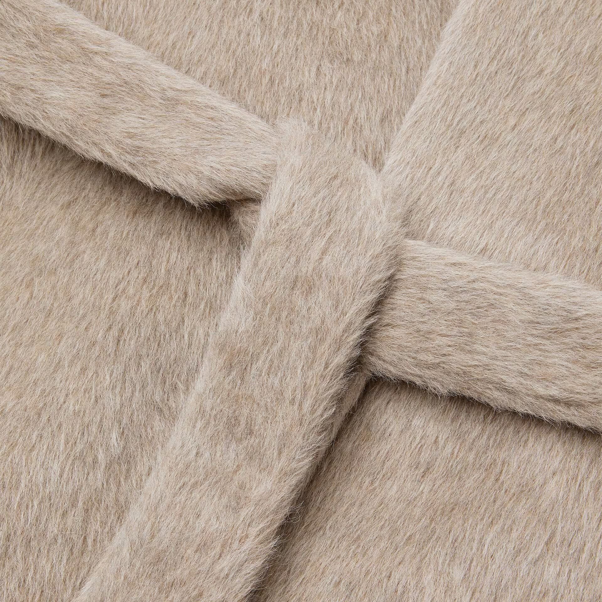 Loro Piana Maria Coat in Alpaca, Virgin Wool