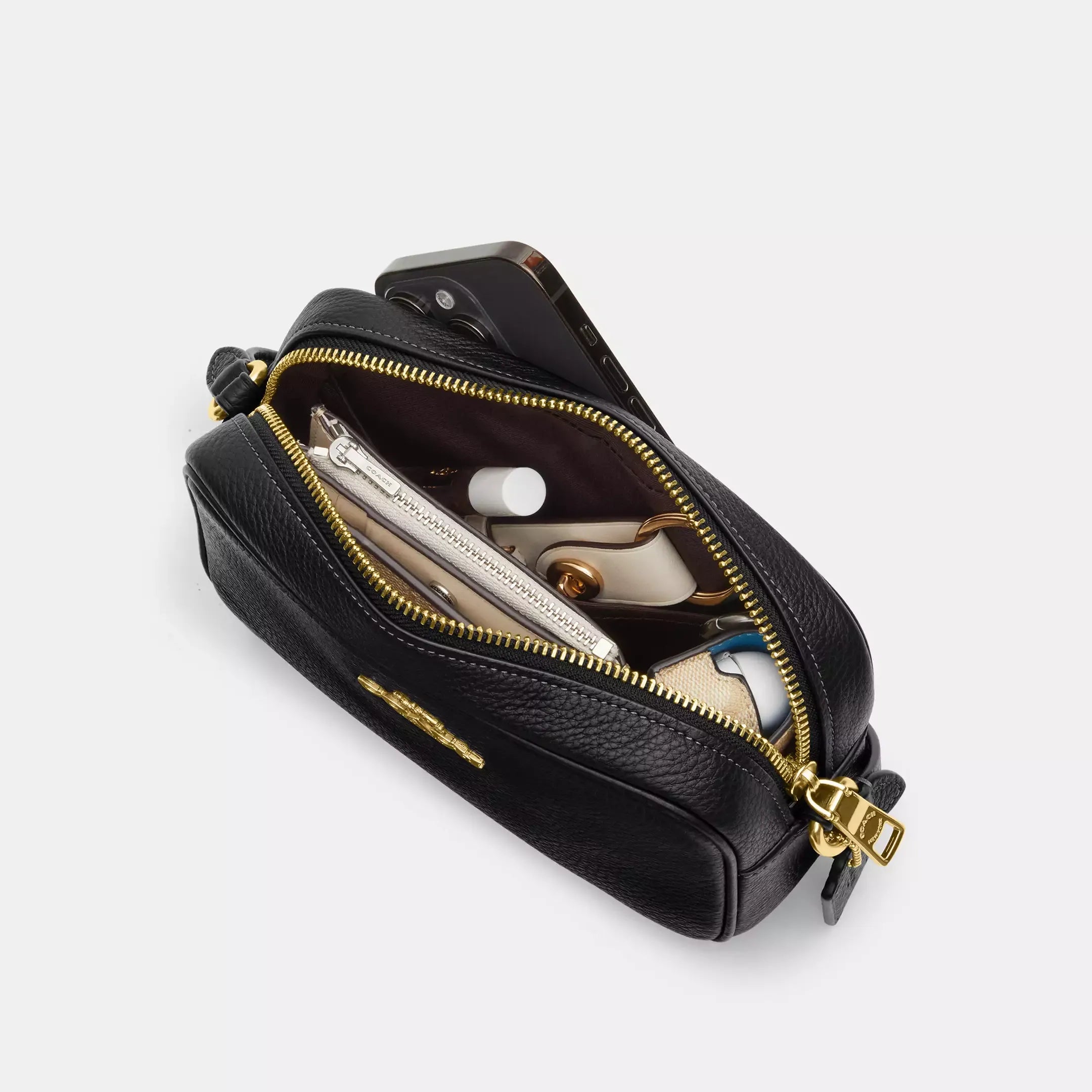 Coach Mini Jamie Camera Bag In Signature Canvas