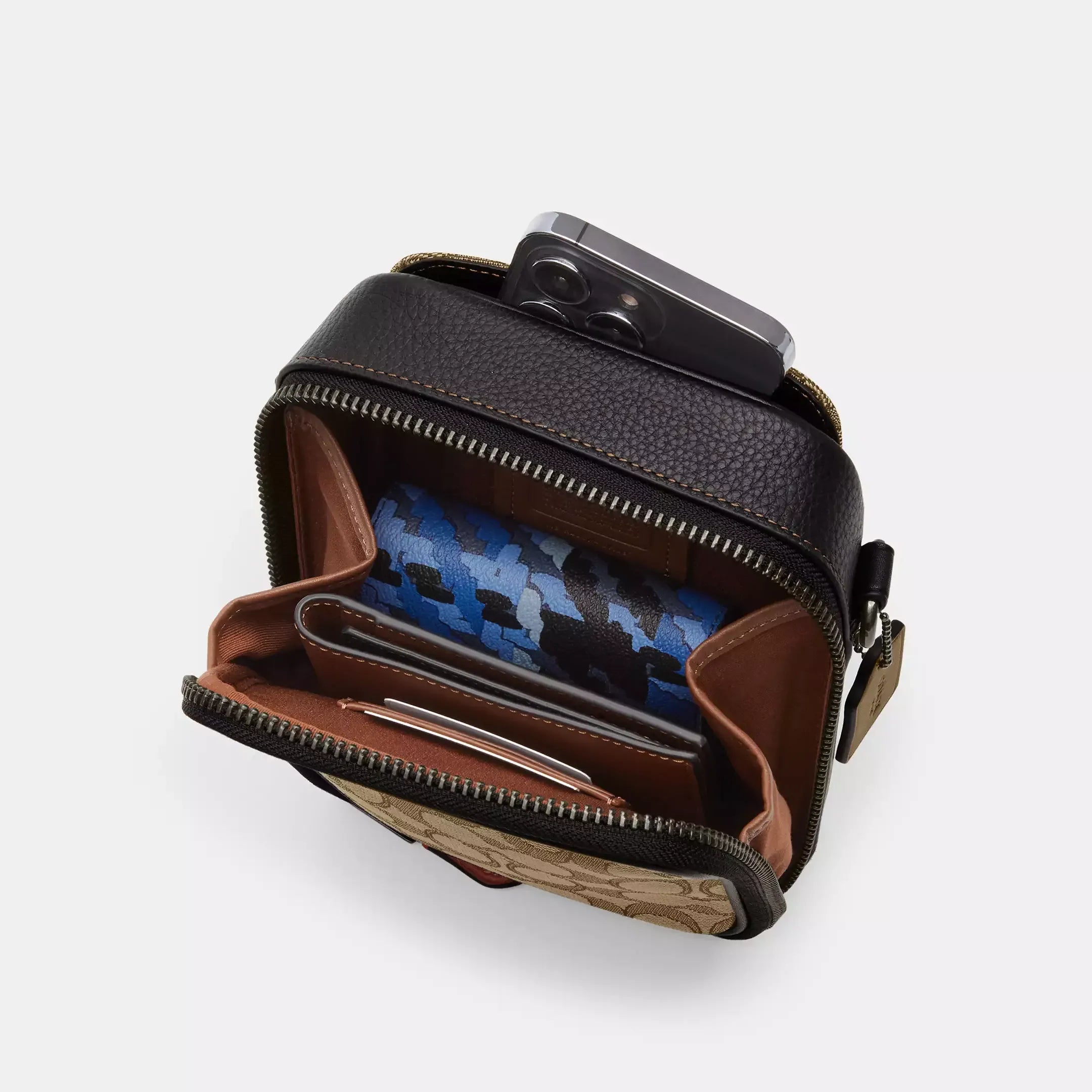 Coach Stanton Crossbody Bag In Signature Jacquard