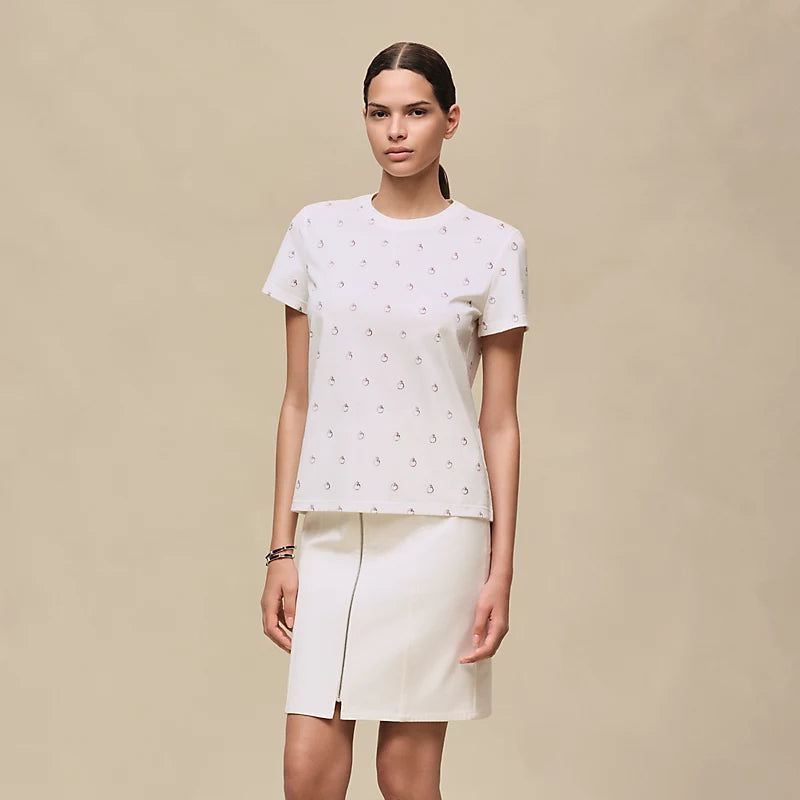 Hermès "Anneau Finesse" straight t-shirt
