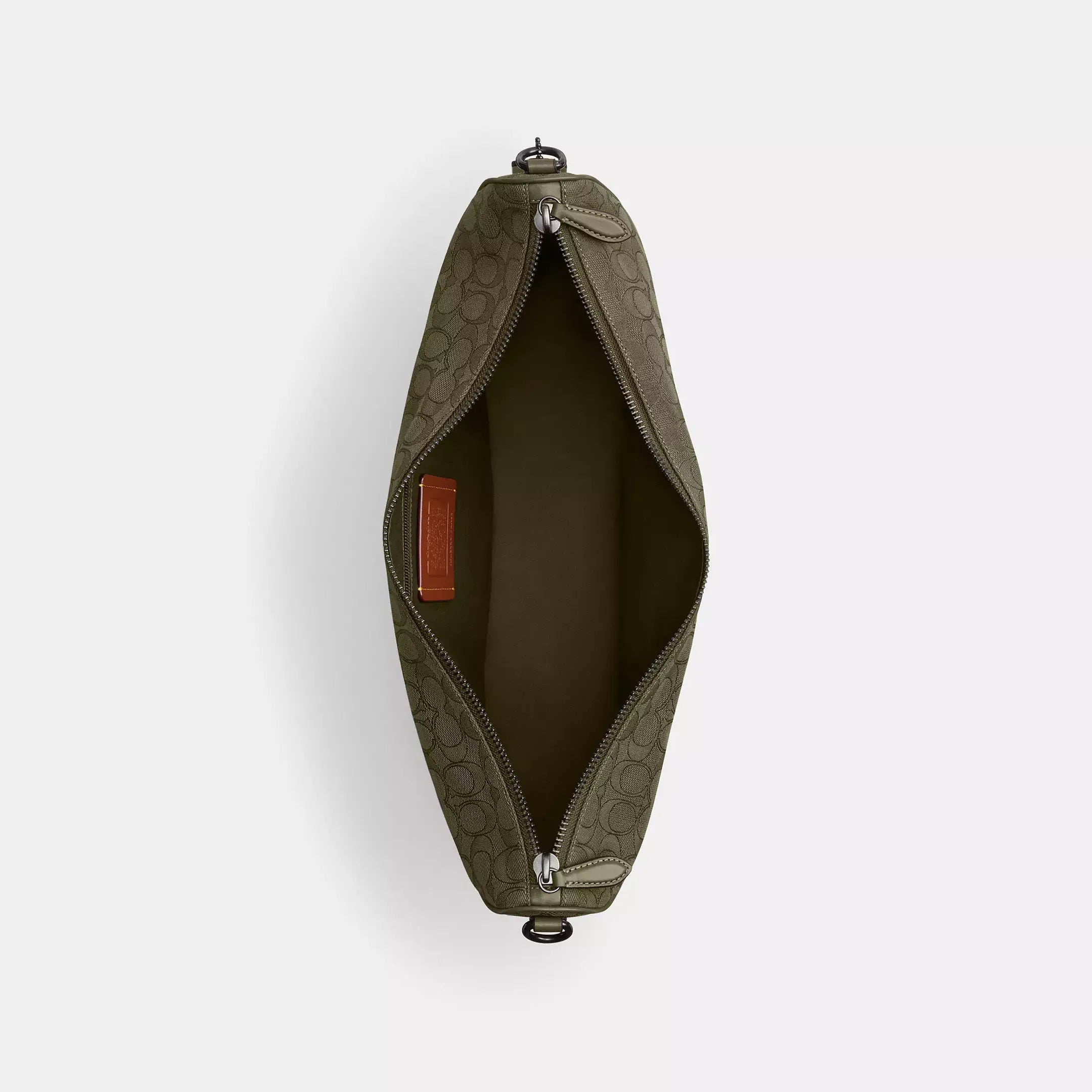 Coach Hall Soft Sling Bag 45 In Signature Jacquard
