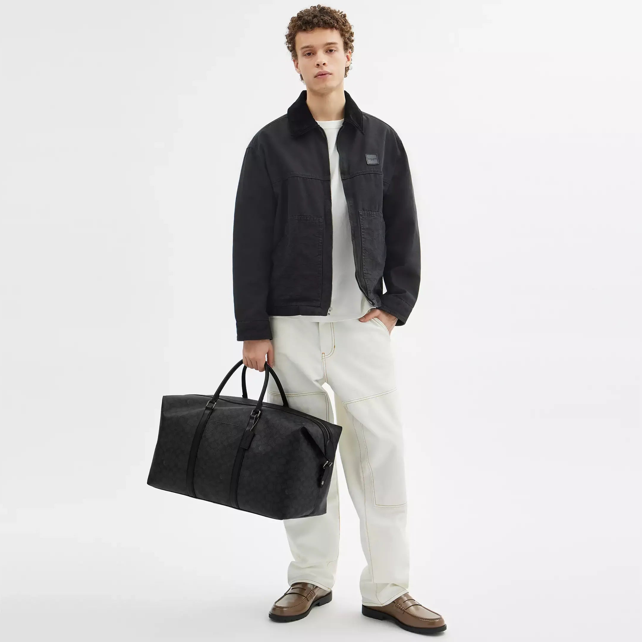 Coach Trekker Bag 52 In Signature Canvas