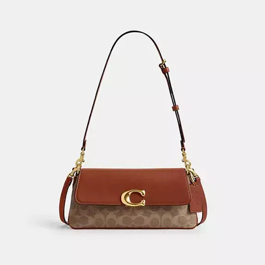 Coach Jet Shoulder Bag In Signature Canvas