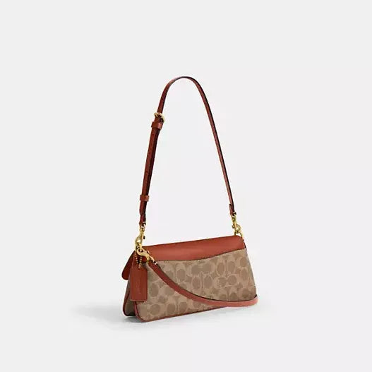 Coach Jet Shoulder Bag In Signature Canvas