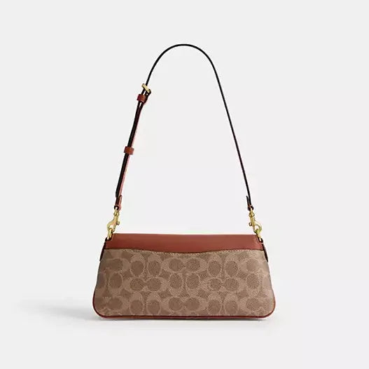 Coach Jet Shoulder Bag In Signature Canvas