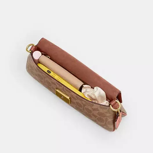 Coach Jet Shoulder Bag In Signature Canvas