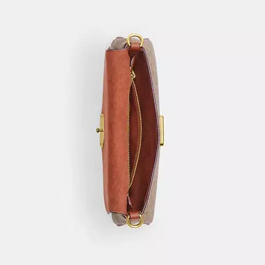 Coach Jet Shoulder Bag In Signature Canvas