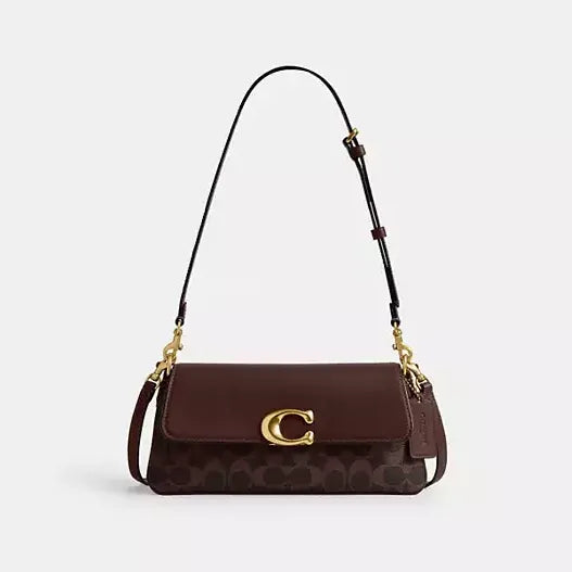 Coach Jet Shoulder Bag In Signature Canvas