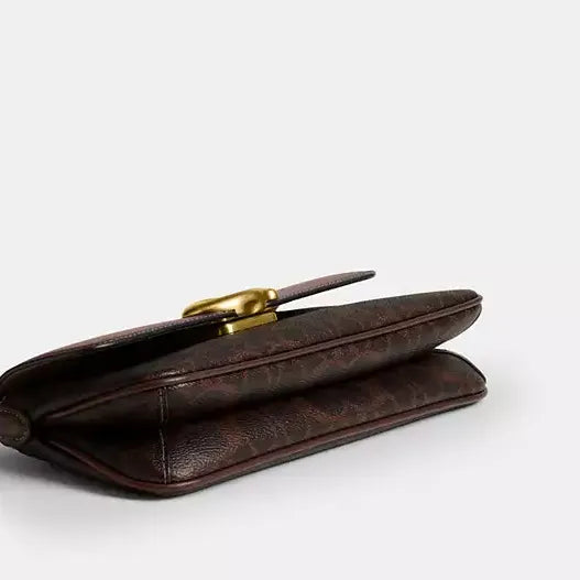 Coach Jet Shoulder Bag In Signature Canvas