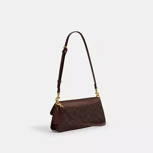 Coach Jet Shoulder Bag In Signature Canvas