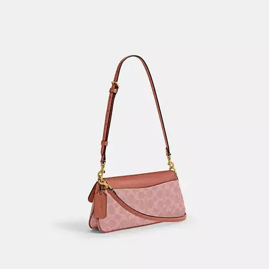 Coach Jet Shoulder Bag In Signature Canvas