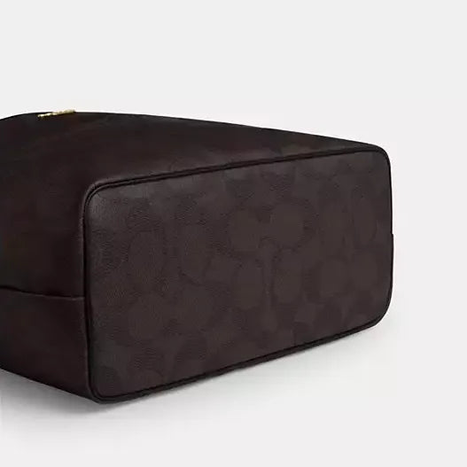 Coach Large City Tote Bag In Maxi Signature Canvas