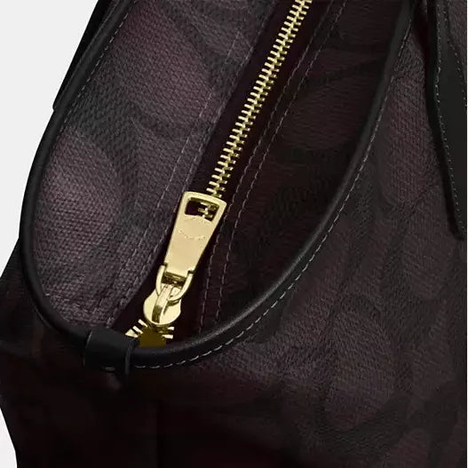 Coach Large City Tote Bag In Maxi Signature Canvas