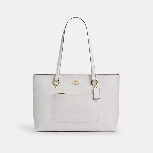 Coach Station Tote Bag In Signature Canvas