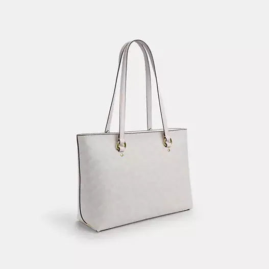 Coach Station Tote Bag In Signature Canvas