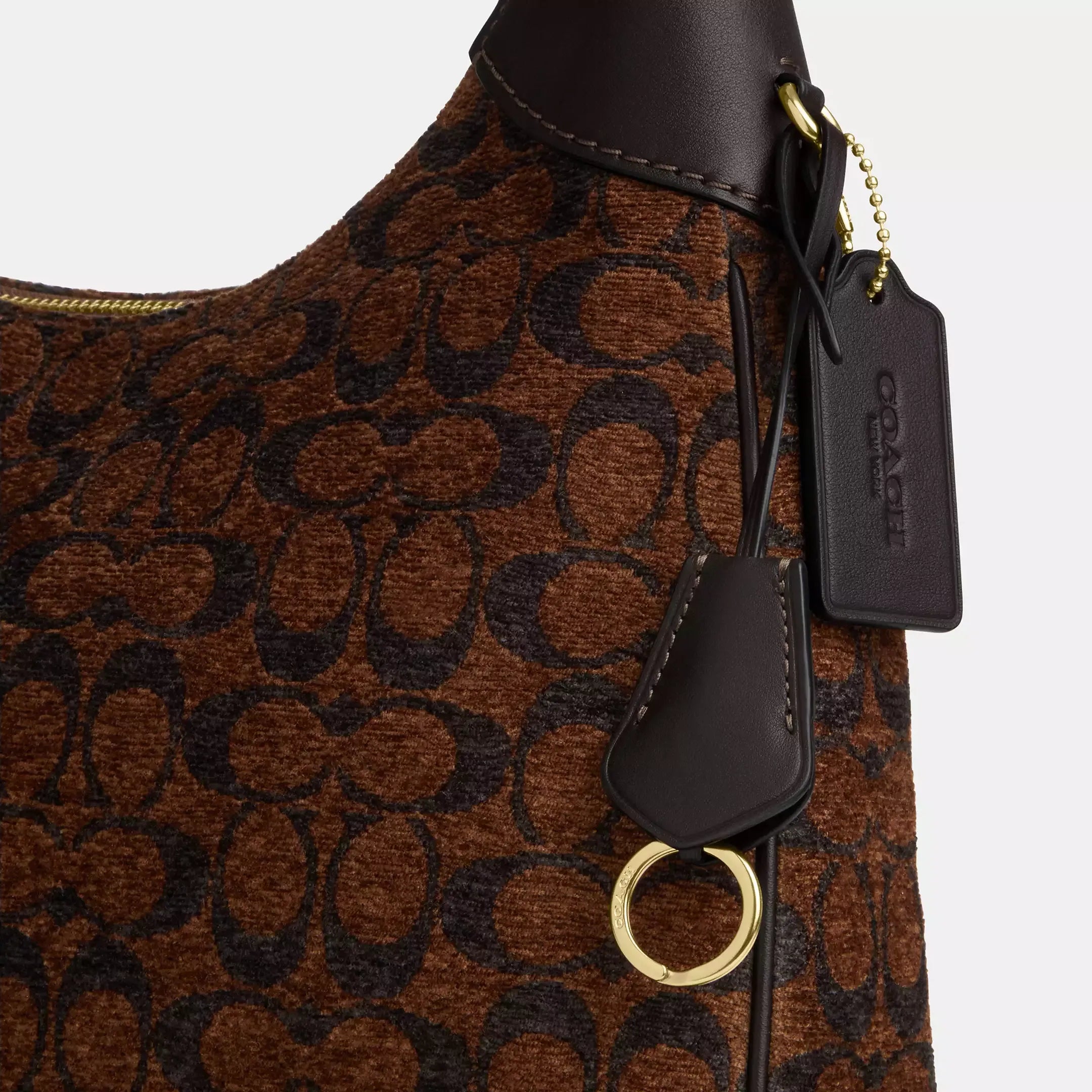 Coach Ella Shoulder Bag In Signature Chenille