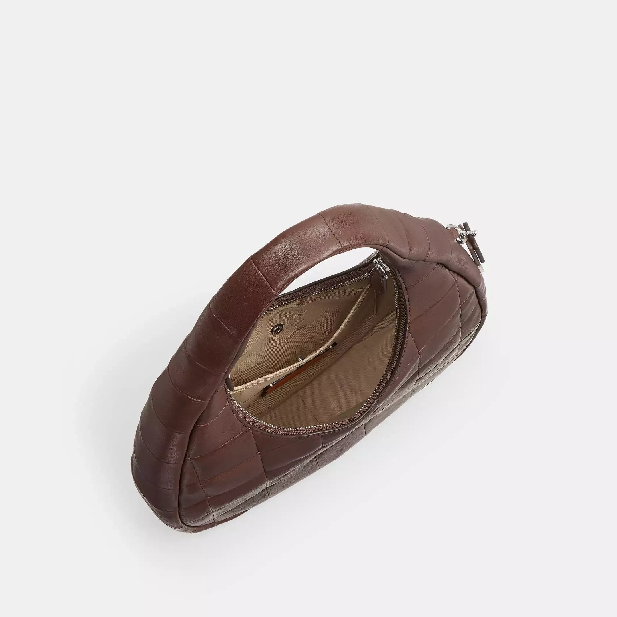 Coach Alter/Ego Crescent Shoulder Bag In Upcrafted Leather
