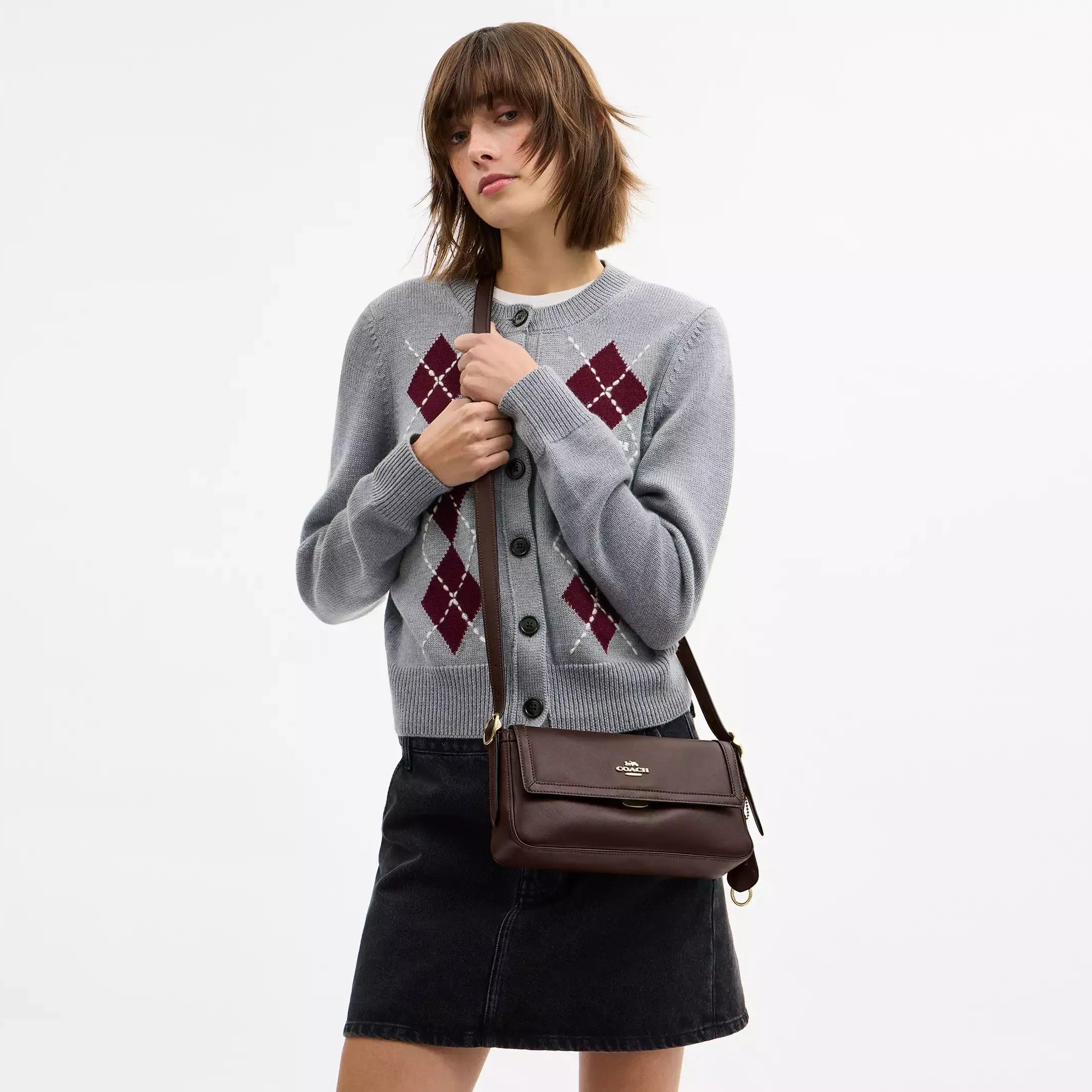 Coach Etta Small Flap Shoulder Bag