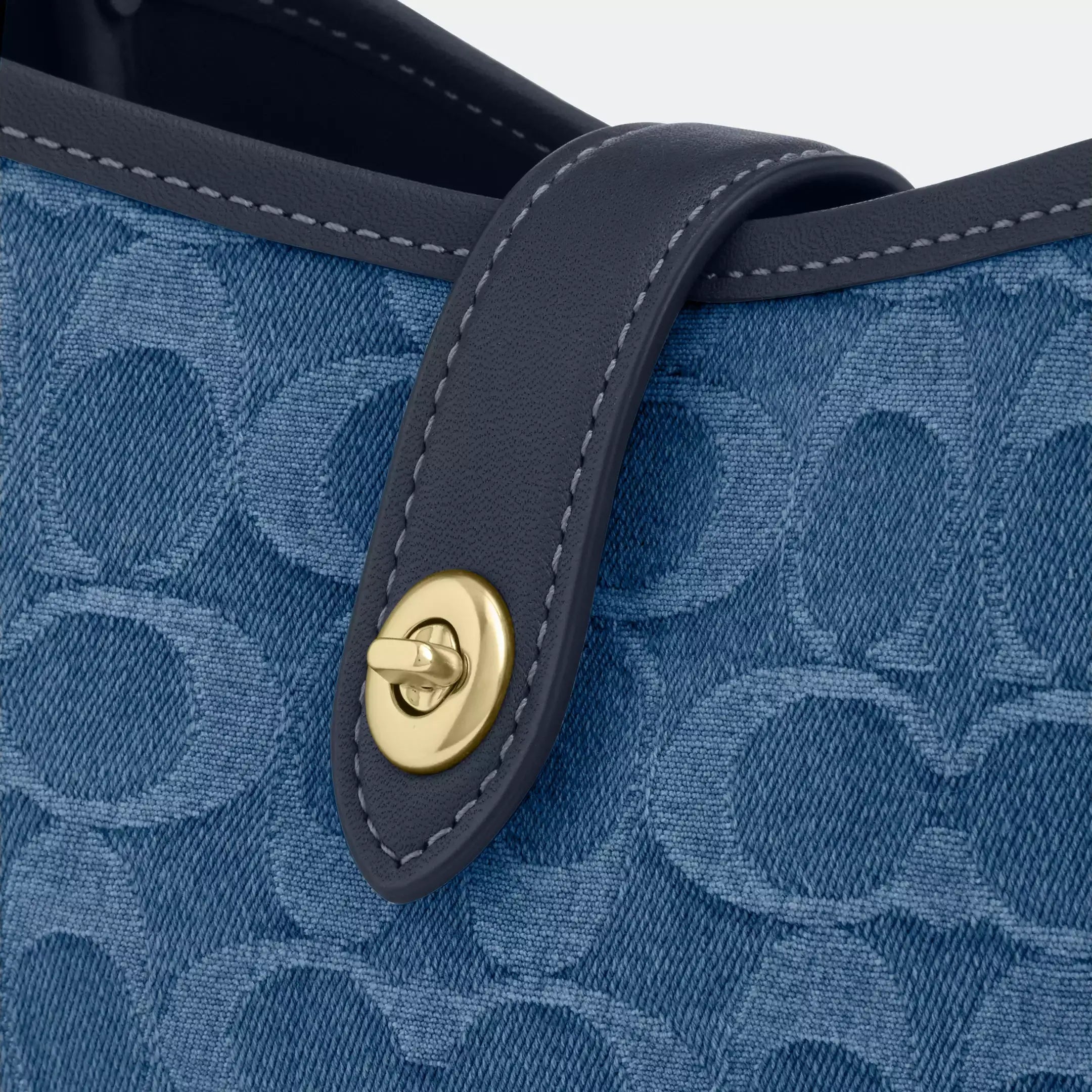 Coach Hadley Mini Crossbody Bag In Signature Denim