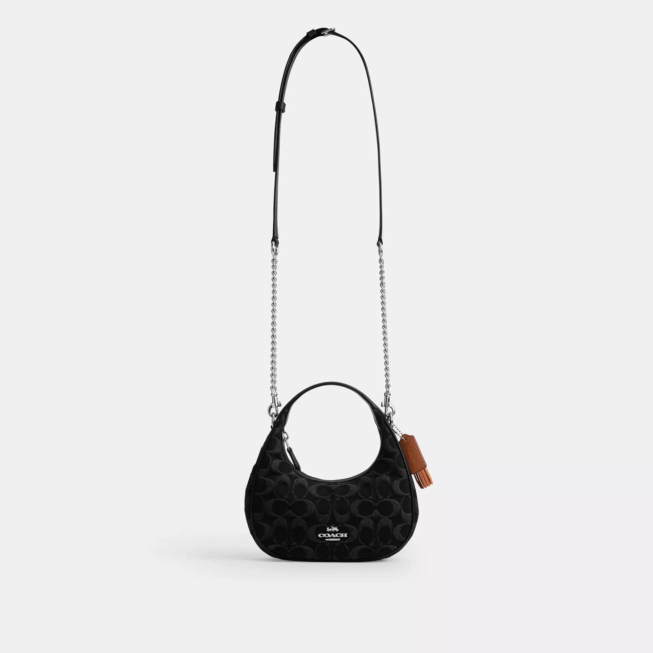 Coach Carmen Mini Crossbody Bag In Signature Denim
