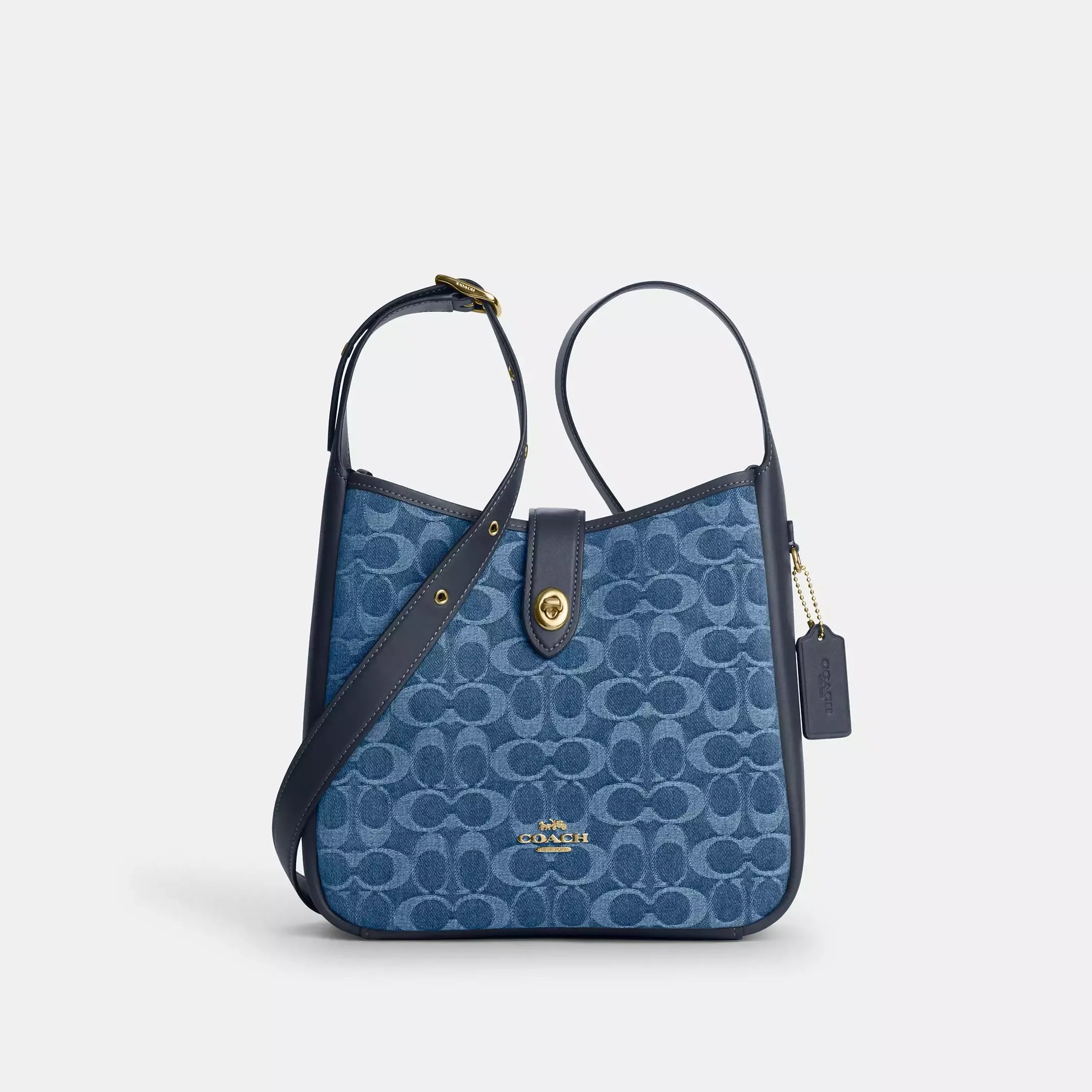 Coach Hadley Convertible Crossbody Bag In Signature Denim