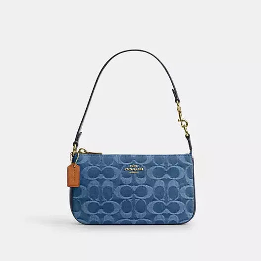 Coach Nolita 19 In Signature Denim