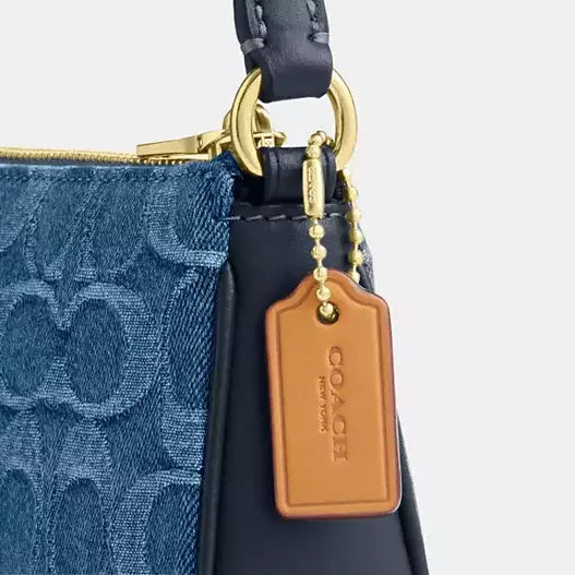 Coach Nolita 19 In Signature Denim