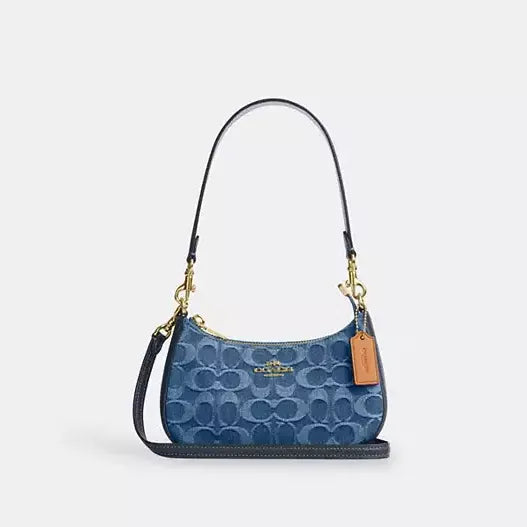 Coach Teri Mini Crossbody Bag In Signature Denim