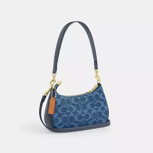 Coach Teri Mini Crossbody Bag In Signature Denim