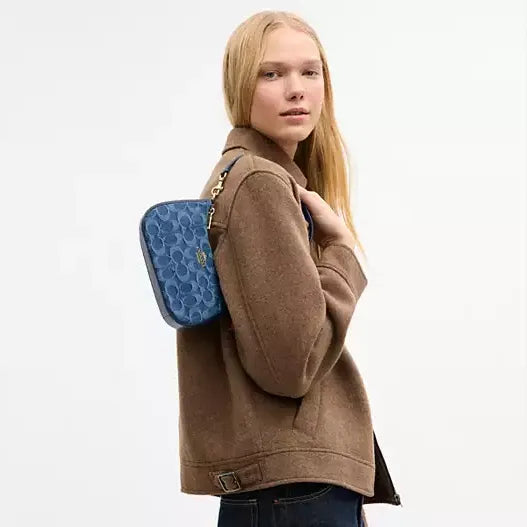 Coach Teri Mini Crossbody Bag In Signature Denim