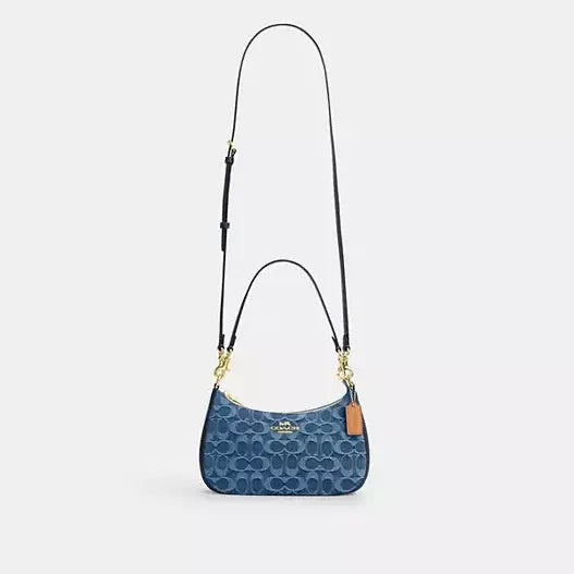Coach Teri Shoulder Bag In Signature Denim
