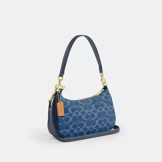 Coach Teri Shoulder Bag In Signature Denim