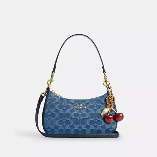 Coach Teri Shoulder Bag In Signature Denim