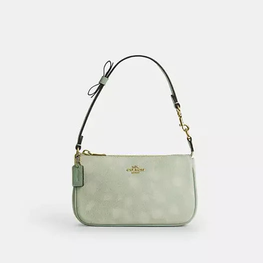 Coach Nolita 19 With Floral Print And Bow
