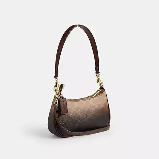 Coach Teri Mini Crossbody Bag In Ombre Signature Canvas