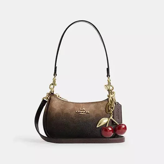 Coach Teri Mini Crossbody Bag In Ombre Signature Canvas