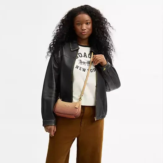 Coach Teri Mini Crossbody Bag In Ombre Signature Canvas