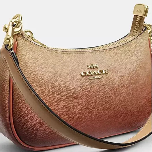Coach Teri Mini Crossbody Bag In Ombre Signature Canvas