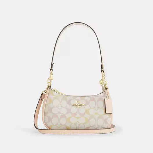 Coach Teri Mini Crossbody Bag In Signature Canvas
