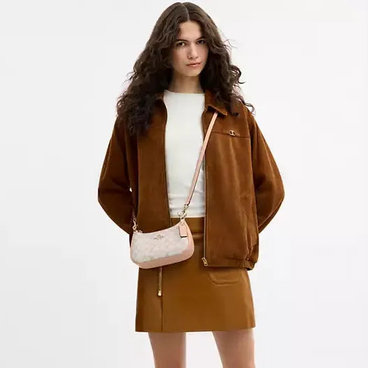 Coach Teri Mini Crossbody Bag In Signature Canvas