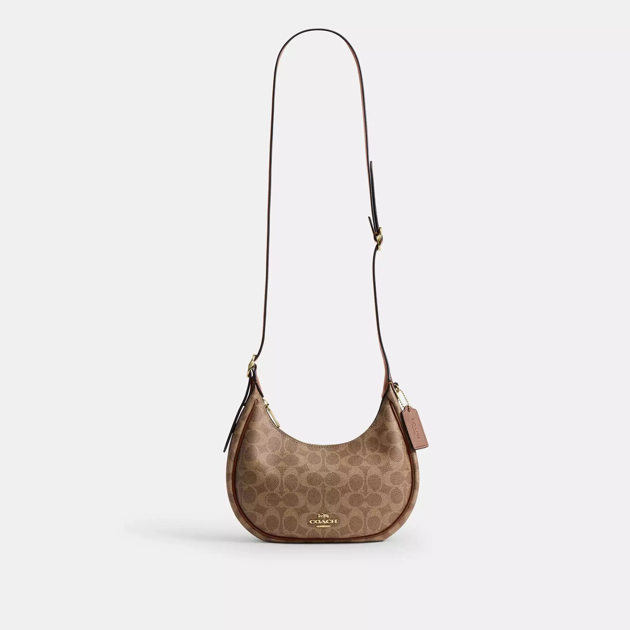 Coach Emily Shoulder Bag In Signature Canvas