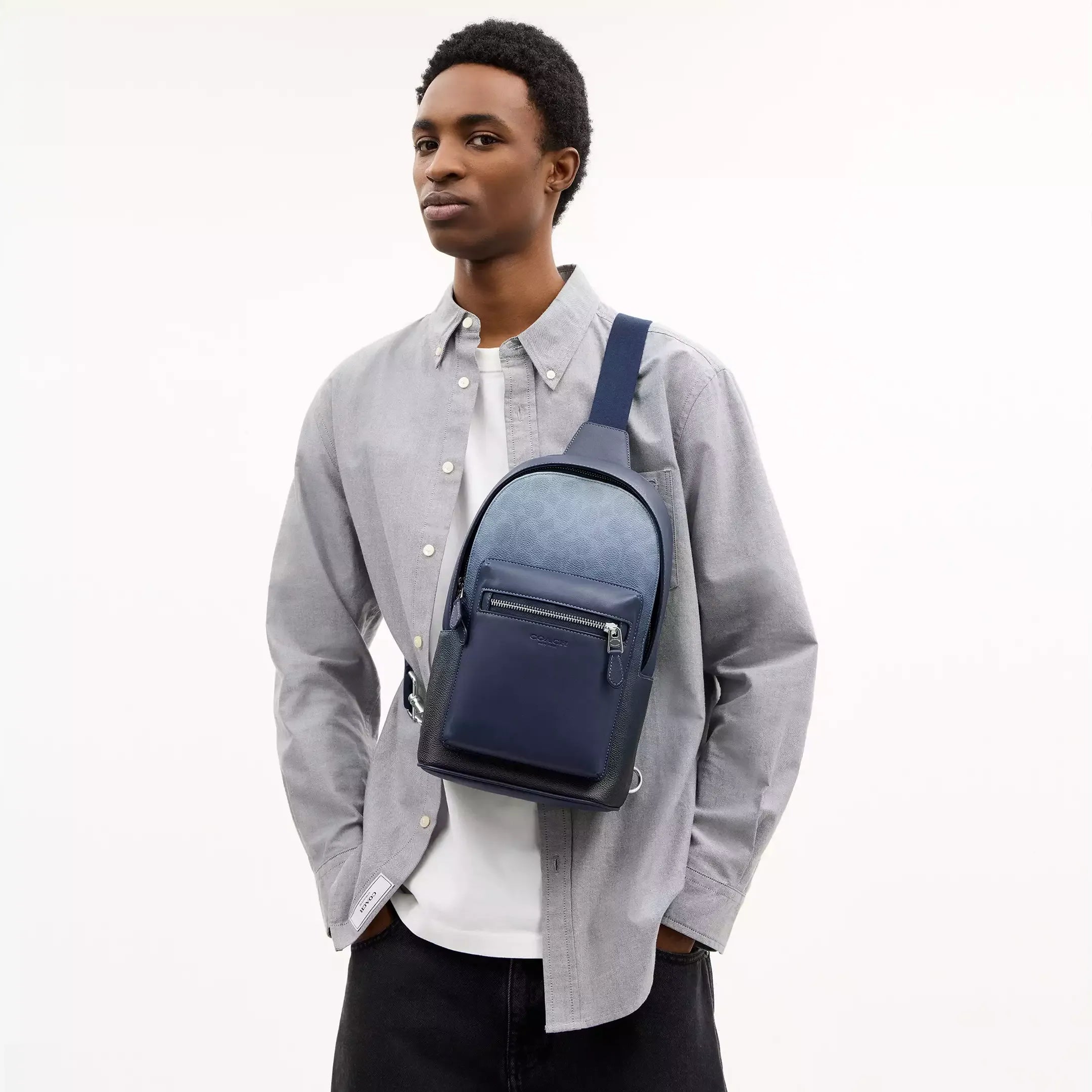 Coach West Pack In Ombre Signature Canvas