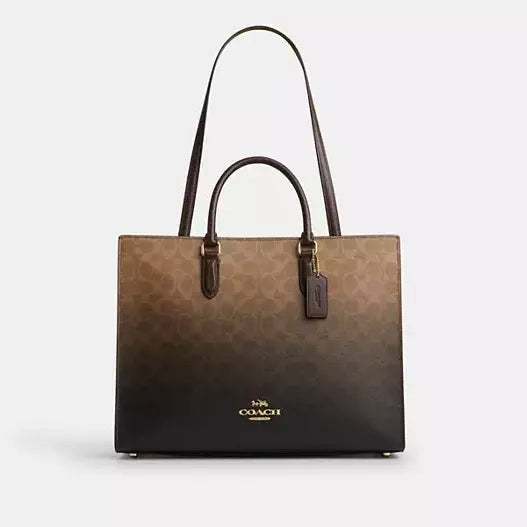 Coach Maggie Tote Bag In Ombre Signature Canvas