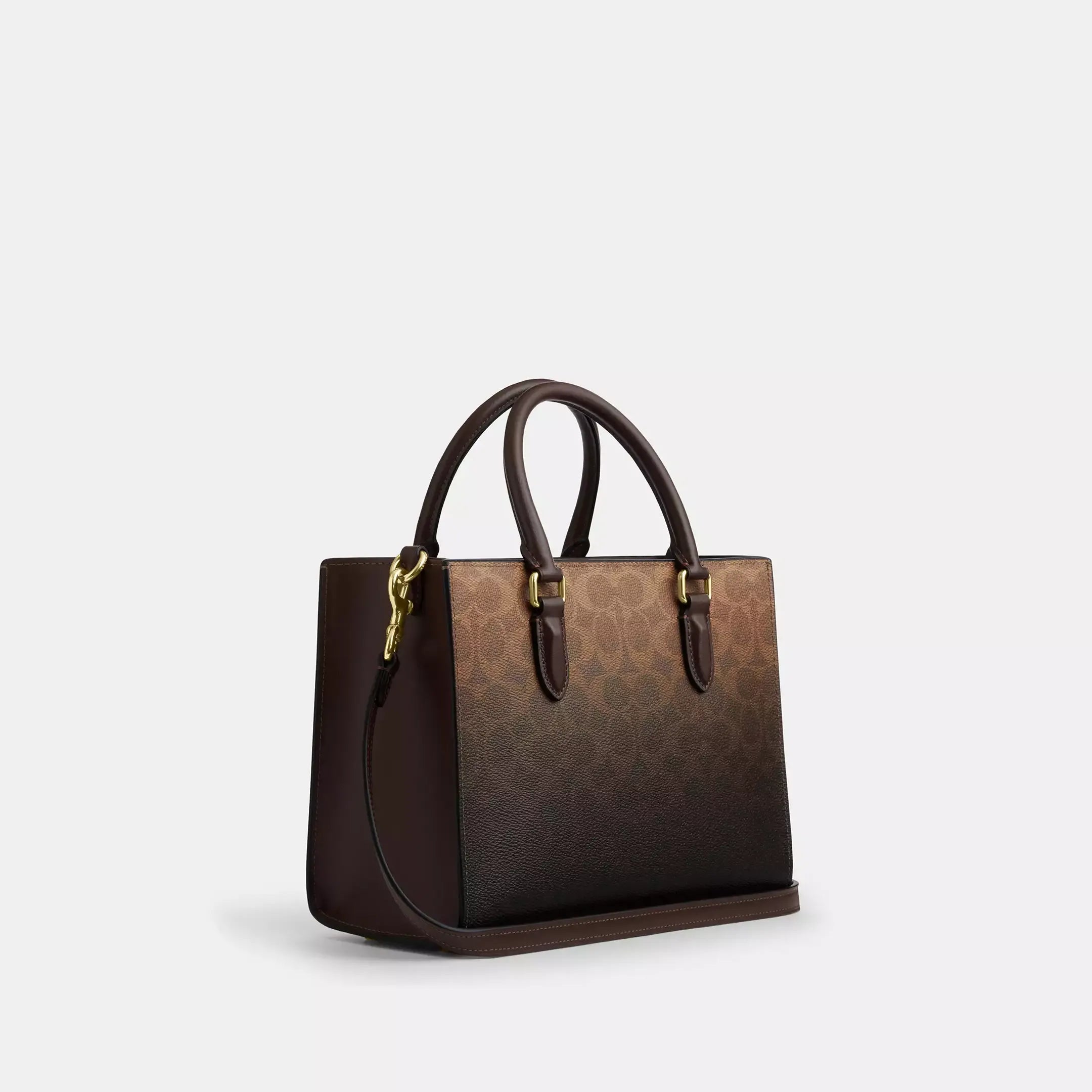 Coach Maggie Small Tote Bag In Ombre Signature Canvas