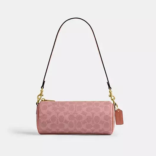 Coach Barrel Bag In Signature Canvas