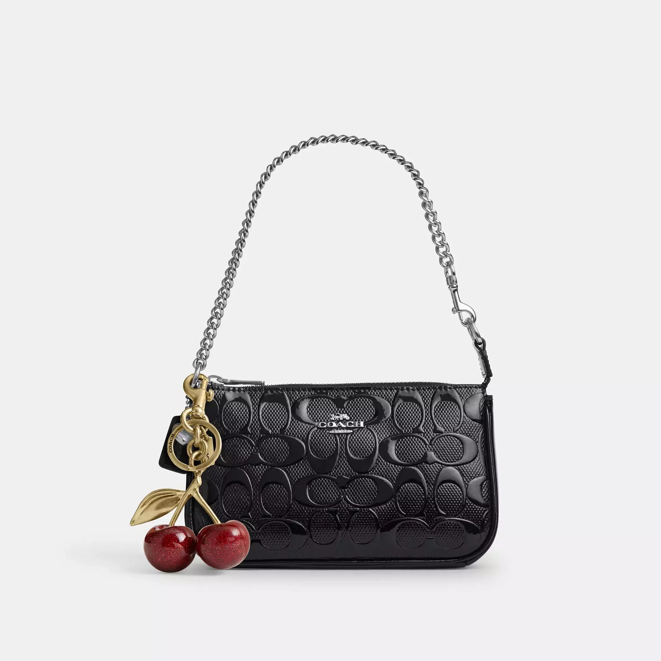 Coach Nolita 19 In Signature Leather With Heart Charm