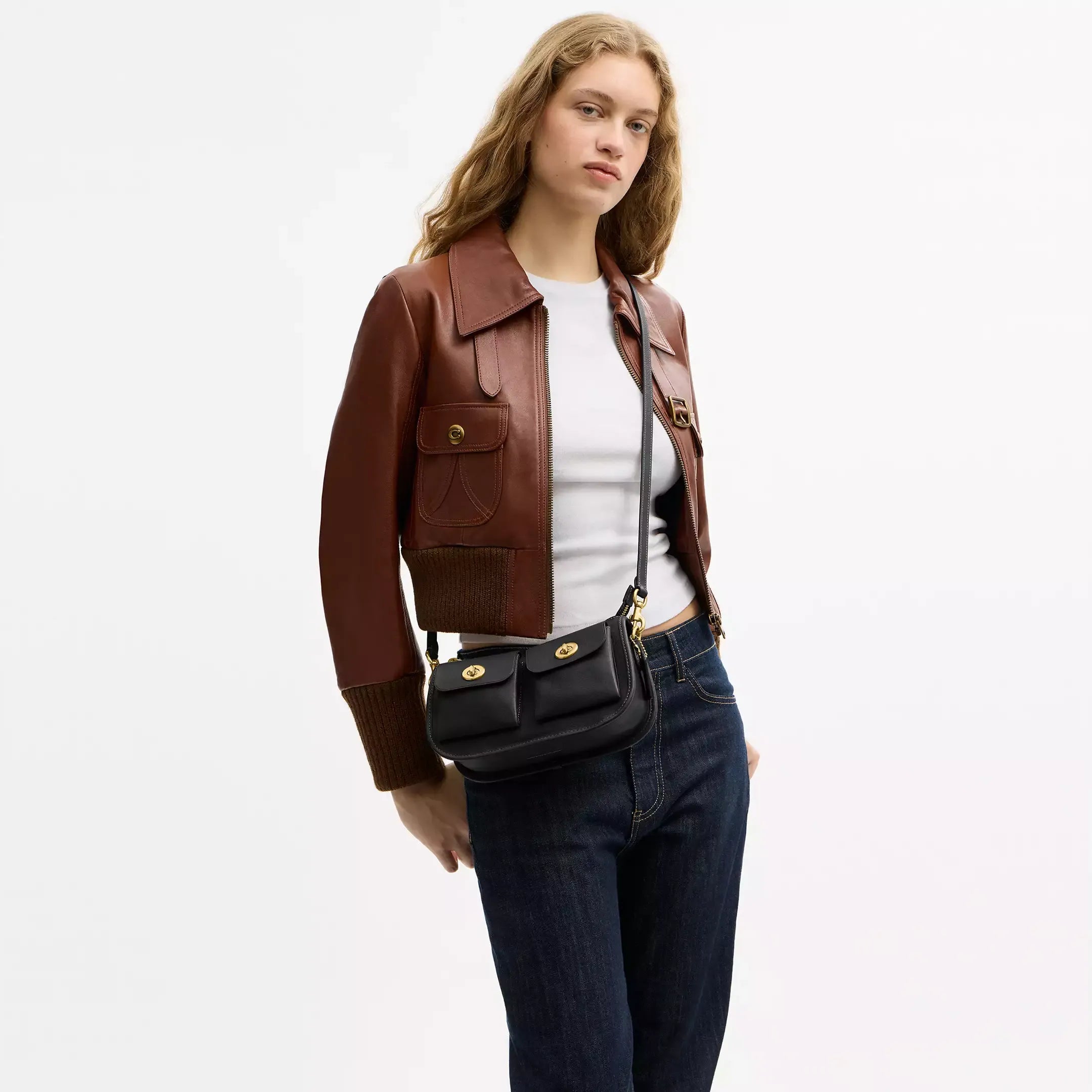 Coach Twin Turnlock Waverly Bag