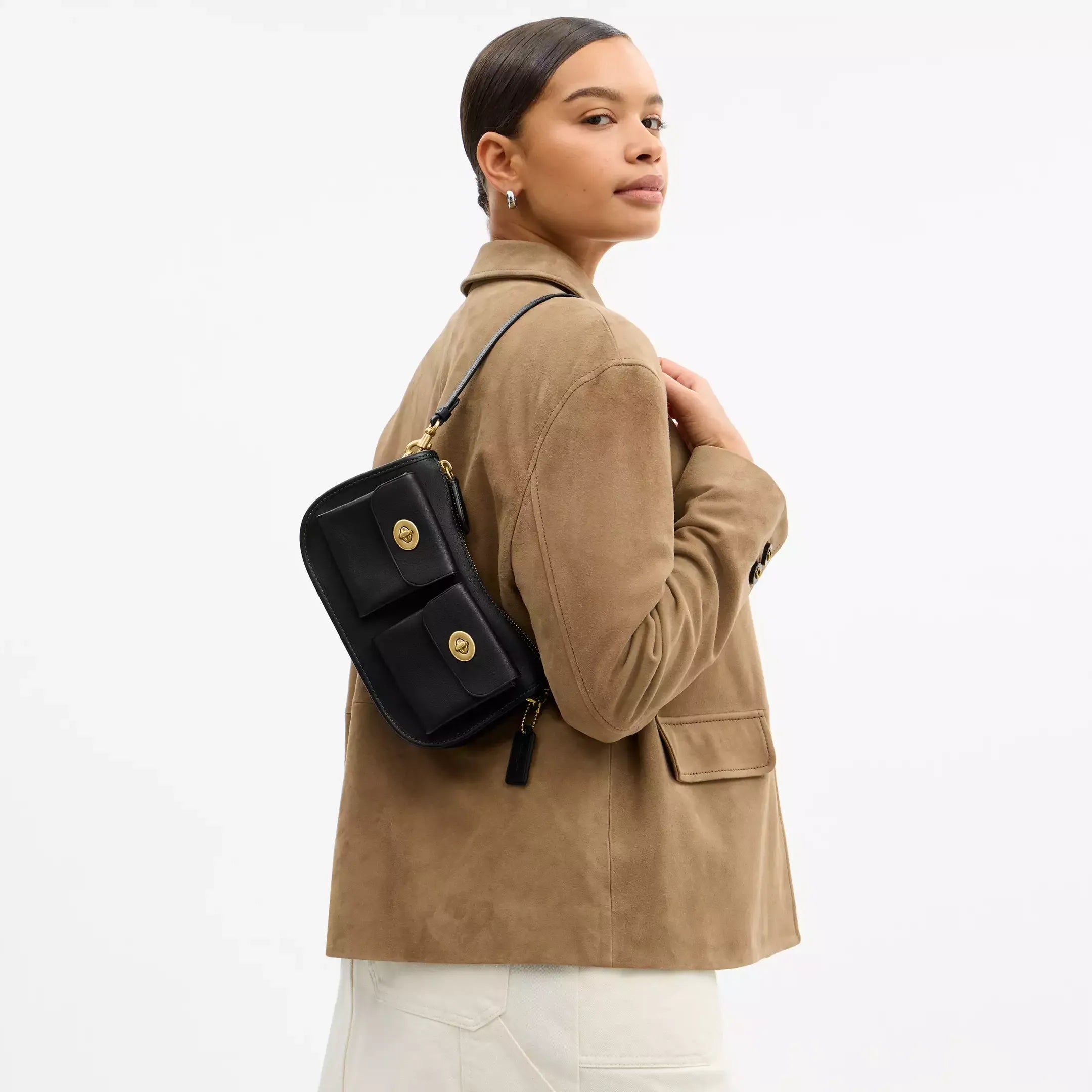 Coach Twin Turnlock Waverly Bag