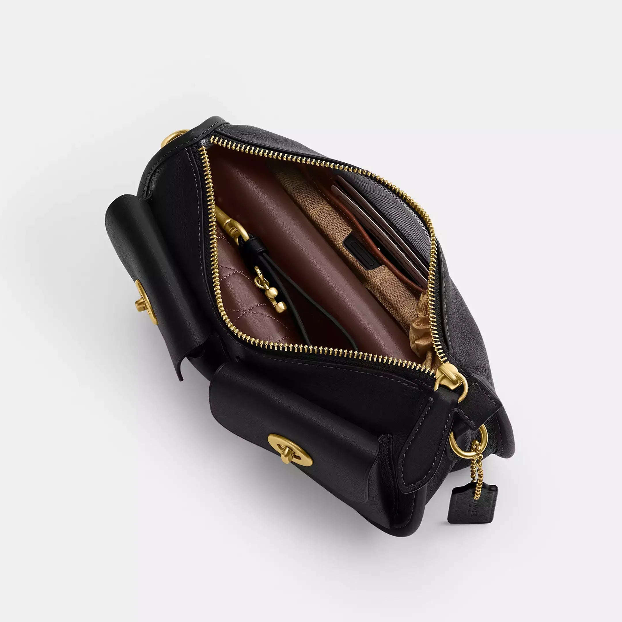 Coach Twin Turnlock Waverly Bag
